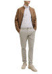 Thumbnail Pantalon chino Marco Fury en coton vert tilleul uni avec une coupe slim - Image 6