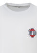 Thumbnail T-shirt en coton blanc uni avec une coupe droite et un col rond - Image 3