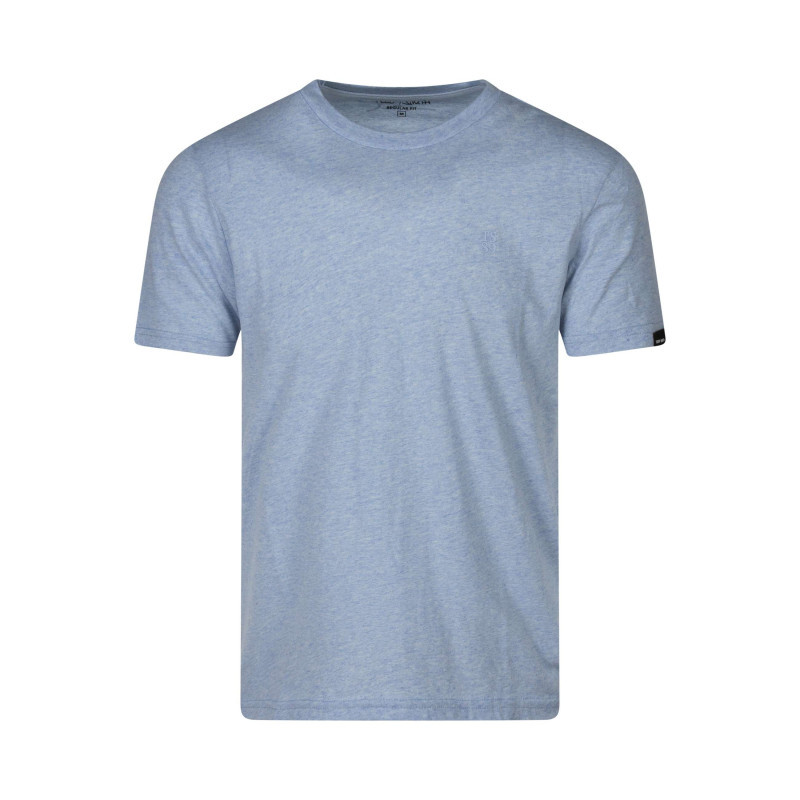 Teddy Smith - T-shirt Bleu Uni Coupe Droite Avec Un Col Rond Et Des Manches Courtes - Bleu Teddy Smith - T-shirt Bleu Uni Coupe Droite Avec Un Col Rond Et Des Manches Courtes - Bleu