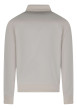 Thumbnail Blouson beige uni avec une coupe droite et un col montant boutonné - Image 2