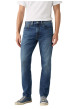 Thumbnail Jean 502® en coton bleu uni à coupe droite pourvu du patch de la marque - Image 3