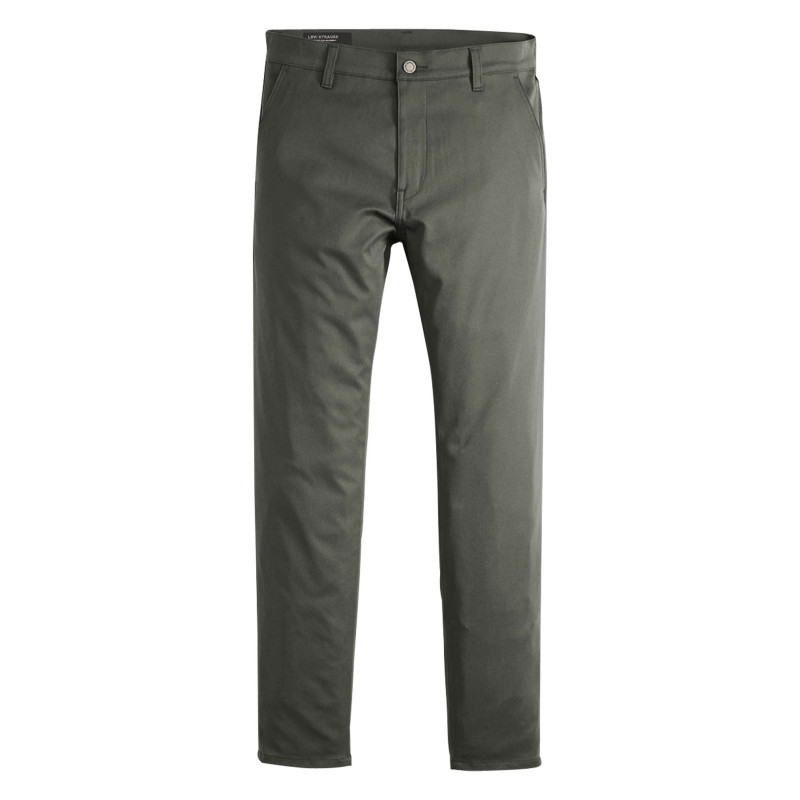 Levi's® - Pantalon Chino Kaki à Coupe Slim Pourvu Du Patch De La Marque - Vert Levi's® - Pantalon Chino Kaki à Coupe Slim Pourvu Du Patch De La Marque - Vert