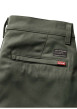 Thumbnail Pantalon chino kaki à coupe slim pourvu du patch de la marque - Image 2