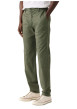 Thumbnail Pantalon chino kaki à coupe slim pourvu du patch de la marque - Image 3