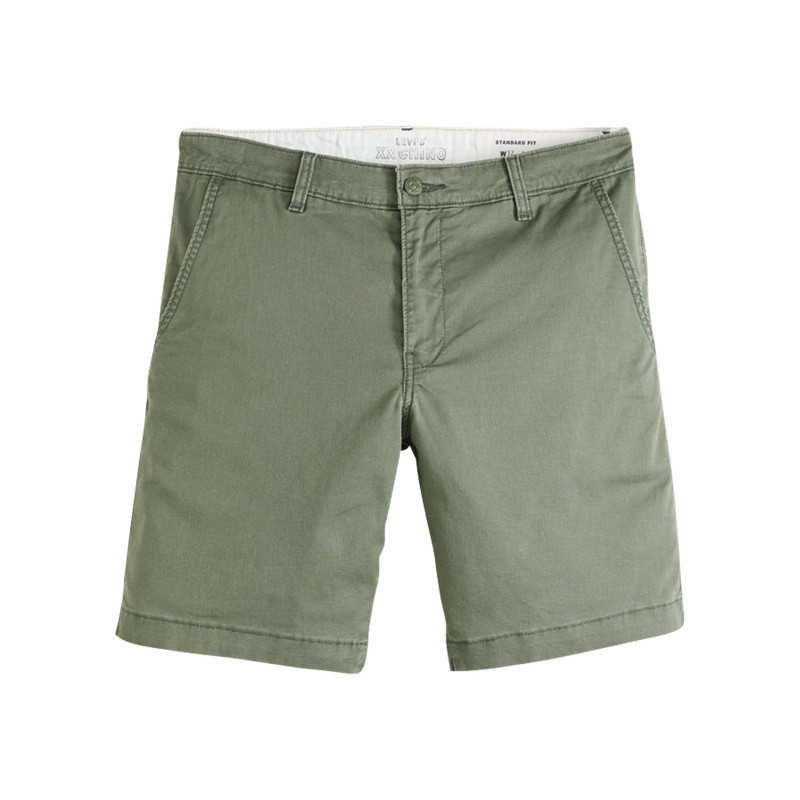 Levi's® - Short Chino Kaki à Coupe Droite Pourvu Du Patch De La Marque - Vert