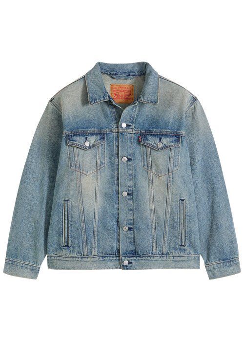Veste en coton stone à coupe ajustée pourvu...