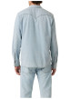 Thumbnail Chemise en coton stone à coupe droite pourvue d'un col à revers - Image 4