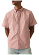 Thumbnail Chemise en coton rose à coupe droite pourvue d'un col boutonné - Image 3