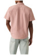 Thumbnail Chemise en coton rose à coupe droite pourvue d'un col boutonné - Image 4