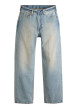 Thumbnail Jean 565 en coton bleu à coupe droite pourvu de multiples poches