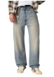 Thumbnail Jean 565 en coton bleu à coupe droite pourvu de multiples poches - Image 3