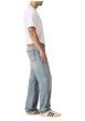 Thumbnail Jean 565 en coton bleu à coupe droite pourvu de multiples poches - Image 5