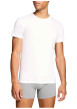 Thumbnail Lot de 2 t-shirts en coton blancs à coupe droite et cols ronds - Image 3