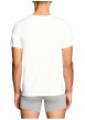 Thumbnail Lot de 2 t-shirts en coton blancs à coupe droite et cols ronds - Image 4