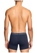 Thumbnail Lot de 2 boxers en coton marine pourvus de ceintures élastiquées - Image 4