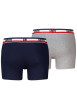Thumbnail Lot de 2 boxers en coton multicolores pourvus de ceintures élastiquées - Image 2