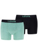 Thumbnail Lot de 2 boxers en coton multicolores pourvus de ceintures élastiquées