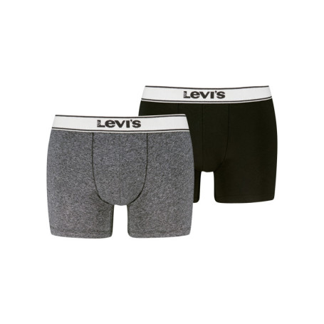 Lot de 2 boxers en coton multicolores pourvus...