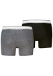 Thumbnail Lot de 2 boxers en coton multicolores pourvus de ceintures élastiquées - Image 2