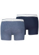Thumbnail Lot de 2 boxers en coton bleus pourvus de ceintures élastiquées - Image 2
