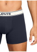 Thumbnail Lot de 2 boxers en coton bleus pourvus de ceintures élastiquées - Image 5