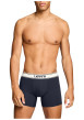 Thumbnail Lot de 2 boxers en coton bleus pourvus de ceintures élastiquées - Image 8