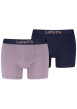 Thumbnail Lot de 2 boxers en coton multicolores pourvus de ceintures élastiquées