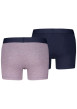 Thumbnail Lot de 2 boxers en coton multicolores pourvus de ceintures élastiquées - Image 2