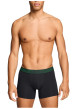 Thumbnail Lot de 2 boxers en coton verts pourvus de ceintures élastiquées - Image 3