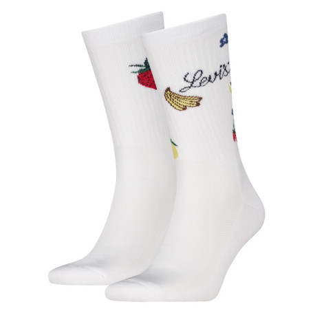 Lot de 2 paires de chaussettes en coton mélangé...