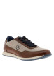 Thumbnail Sneakers cognac à talon plat avec un logo imprimé sur le côté - Image 3