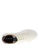 Thumbnail Sneakers blanches avec un logo de la marque et des lacets plats - Image 4
