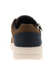 Thumbnail Sneakers cognac à talon plat avec des lacets et un zip latéral - Image 6