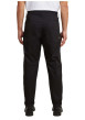 Thumbnail Pantalon chino noir uni avec une coupe droite et 5 poches et 2 pinces - Image 4