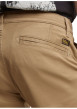 Thumbnail Pantalon chino en coton beige uni avec une coupe skinny et 4 poches - Image 6