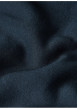 Thumbnail Sweat zippé bleu marine uni avec une coupe droite et un col montant - Image 2
