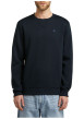 Thumbnail Sweat marine uni avec une coupe droite et des manches longues - Image 4
