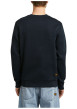 Thumbnail Sweat marine uni avec une coupe droite et des manches longues - Image 5