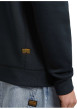 Thumbnail Sweat marine uni avec une coupe droite et des manches longues - Image 6