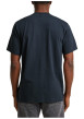 Thumbnail T-shirt en coton biologique bleu marine imprimé avec une coupe droite - Image 4