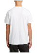 Thumbnail T-shirt en coton biologique blanc imprimé avec une coupe droite - Image 4