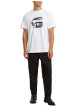 Thumbnail T-shirt en coton biologique blanc imprimé avec une coupe droite - Image 5