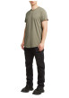 Thumbnail T-shirt en coton biologique vert uni avec une coupe droite et un col rond - Image 6