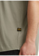 Thumbnail T-shirt en coton biologique vert uni avec une coupe droite et un col rond - Image 7