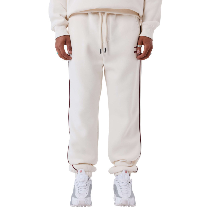Project X - Pantalon Jogging Blanc Uni Avec Un Cordon De Serrage à La Taille - Blanc Project X - Pantalon Jogging Blanc Uni Avec Un Cordon De Serrage à La Taille - Blanc