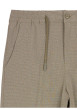 Thumbnail Pantalon vert à coupe droite pourvu d'une taille élastiquée plissée - Image 4