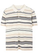 Thumbnail Polo en coton multicolore orné d'un motif à rayures horizontales