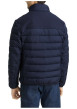 Thumbnail Doudoune marine uni avec une coupe droite et des poches zippées - Image 3