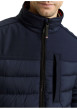 Thumbnail Doudoune marine uni avec une coupe droite et des poches zippées - Image 5