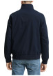 Thumbnail Blouson marine uni avec une coupe droite et deux poches raglan à l’avant - Image 3
